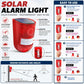 🚨 50% OFF! ✨ Solar Powered Motion Sensor Animal Repeller & Strobe Alarm – 110dB Siren + 6 Red Strobe LEDs Dual Deterrent, PIR Detection 110° Up to 26ft, IP65 Weatherproof & 30-Day Standby – 100% Wireless 2-Minute Mount ☀️