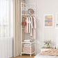 ⏰ LIMITED TIME 50% OFF! 👕🛏️ Stop Piling Clothes on Chairs – This Slim Rack Holds Coats, Bags & Folded Stuff Without Eating Up Floor Space 🏠✨