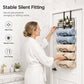 🎉 LIMITED TIME 50% OFF! 🚪 Over-the-Door Towel Rack with Storage Shelf – No-Drill Bathroom Organizer, Carbon Steel & Rustproof Finish ✨