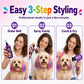 🎉 LIMITED TIME 50% OFF! 🌈 Temporary Pet Hair Color Spray – Washable Non-Toxic Dog & Cat Dye – Vibrant, Odorless & Stress-Free ✨