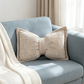🎉 LIMITED TIME 50% OFF! 🎀 Soft Chenille Bow-Shaped Throw Pillow – Premium Chenille Fabric, Exquisite Craftsmanship & Insert Included ✨