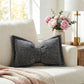 🎉 LIMITED TIME 50% OFF! 🎀 Soft Chenille Bow-Shaped Throw Pillow – Premium Chenille Fabric, Exquisite Craftsmanship & Insert Included ✨