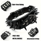 🎉 LIMITED TIME 50% OFF! 🐕 Spiked PU Leather Dog Collar – Anti-Bite Design, Premium PU Leather & Heavy-Duty D-Ring ✨