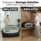 🛋️💨 LIMITED TIME 50% OFF! Inflatable Double Sofa – Instant Comfort, Spacious Seating & Premium Flocked Surface – Quick Setup Anywhere 🏠✨