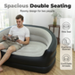 🛋️💨 LIMITED TIME 50% OFF! Inflatable Double Sofa – Instant Comfort, Spacious Seating & Premium Flocked Surface – Quick Setup Anywhere 🏠✨