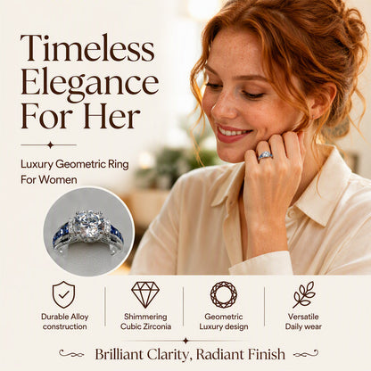 💍 2026 SALE 50% OFF! ✨ Elegant Cubic Zirconia Cocktail Ring – Over 38,300 Sold! Brilliant Sparkle & Luxurious Design 🎉