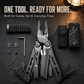 🛠️  ⚙️ Portable Folding Multi‑Tool Pliers with Pouch – Sturdy, Compact, Multi‑Functional ✨