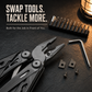 🛠️  ⚙️ Portable Folding Multi‑Tool Pliers with Pouch – Sturdy, Compact, Multi‑Functional ✨