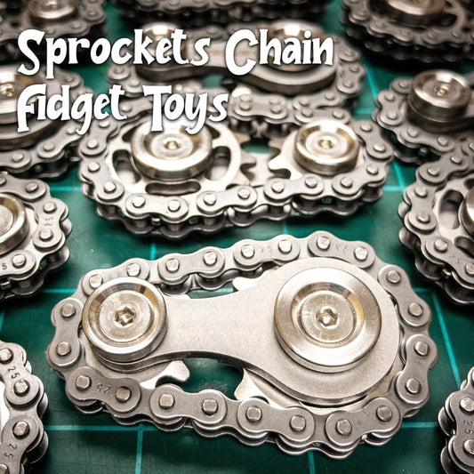 ⚙️ SAVE 50%! 🌀 Chain Fidget Spinner – Smooth Spin, Durable Stainless Steel & Silent Bearings – Stress Relief & Focus Aid ✨