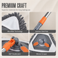 🎉 LIMITED TIME 50% OFF! 🧹 Triangular Cleaning Mop with Extendable Pole – Reach High Ceilings & Narrow Corners Safely – Streak-Free Glass & 360° Swivel ✨