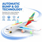 🎉 LIMITED TIME 50% OFF! ✈️ Electric Model Aircraft with Sound and LED Lights – Bump-and-Go Action, Dynamic Lights & Realistic Sounds ✨