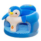 🐻 LIMITED TIME 50% OFF! Soft, Safe & Washable – Cartoon Baby Floor Sofa with Removable Cover. Perfect for Sit-Up Play. Free UK Delivery ✨