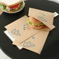 🎉 LIMITED TIME 50% OFF! 🥪 Grease-Resistant Paper Bags for Sandwich Wrapping – Adorable Designs, PE-Coated & Microwave-Safe ✨