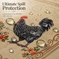 🎉 LIMITED TIME 50% OFF! 🐓 Rustic Vintage Rooster Tablecloth – Waterproof, Scalloped Lace Edges & Authentic Pastoral Charm ✨
