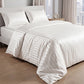 📢 LIMITED TIME 50% OFF! 🛏️ Premium Hotel Style Bedding Set – Luxury Satin Stripe, 120G High-Density Fabric & Elegant Design ✨