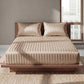 📢 LIMITED TIME 50% OFF! 🛏️ Premium Hotel Style Bedding Set – Luxury Satin Stripe, 120G High-Density Fabric & Elegant Design ✨