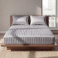 📢 LIMITED TIME 50% OFF! 🛏️ Premium Hotel Style Bedding Set – Luxury Satin Stripe, 120G High-Density Fabric & Elegant Design ✨