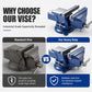 🔩 Wide‑Opening Bench Vise – Heavy‑Duty, Adjustable, Precise ✨