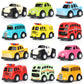 🎉 LIMITED TIME 50% OFF! 🚗 12-Pack Cartoon Mini Toy Car Set – Pull-Back Vehicles for Kids – 12 Distinct Styles, Durable & Portable ✨