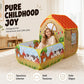 ⏳ LIMITED TIME 50% OFF! ⏰ Adorable Kids' Indoor Playhouse Tent – Cozy Play Space, Open Mesh Panels & Room for Shared Fun 🏰✨
