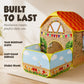 ⏳ LIMITED TIME 50% OFF! ⏰ Adorable Kids' Indoor Playhouse Tent – Cozy Play Space, Open Mesh Panels & Room for Shared Fun 🏰✨