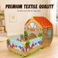 ⏳ LIMITED TIME 50% OFF! ⏰ Adorable Kids' Indoor Playhouse Tent – Cozy Play Space, Open Mesh Panels & Room for Shared Fun 🏰✨