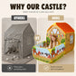 ⏳ LIMITED TIME 50% OFF! ⏰ Adorable Kids' Indoor Playhouse Tent – Cozy Play Space, Open Mesh Panels & Room for Shared Fun 🏰✨