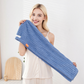 🎉 LIMITED TIME 50% OFF! 💇‍♀️ Large Hair Towel with Secure Band for Women – Fast Absorbency, Soft Coral Fabric & Elasticized Edges ✨