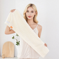 🎉 LIMITED TIME 50% OFF! 💇‍♀️ Large Hair Towel with Secure Band for Women – Fast Absorbency, Soft Coral Fabric & Elasticized Edges ✨