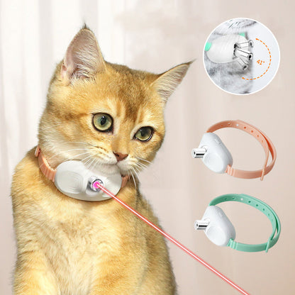⏳ LIMITED TIME 50% OFF! 💥 Smart Laser Collar with USB Charging for Cats – Motion-Activated, 2 Modes & Hypoallergenic – Entertainment Anytime ✨