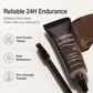 🔥 BUY 1 GET 1 FREE! 💄 24H Waterproof Brow Gel – Smudge-Proof, Natural Finish & Precision Wand – Flawless Brows All Day, Zero Touch-Ups ✨