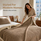 🎉 LIMITED TIME 50% OFF! 🛏️ Double-Layer Thickened Soft Blanket – Ultra-Soft Plush, Cloud-Like Warmth & Modern Home Style ✨