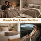 🎉 LIMITED TIME 50% OFF! 🛏️ Double-Layer Thickened Soft Blanket – Ultra-Soft Plush, Cloud-Like Warmth & Modern Home Style ✨