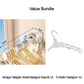 🏠 LIMITED TIME 50% OFF! Foldable Telescopic Suction-Cup Hanger Rack – No-Drill Retractable Clothes Drying Pole – Strong Load-Bearing & Durable ABS ✨