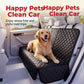 🎉 LIMITED TIME 50% OFF! 🐕 Foldable Dog Car Seat – Waterproof Oxford Cloth, Split Zipper Design & Secure Seatbelt Openings ✨