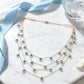 💎 LIMITED TIME 50% OFF! ✨ Multi-Layered Pendant Necklace – Sparkling Synthetic Crystals, Premium Electroplated Alloy & Elegant Design 💖