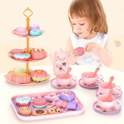 🎉 LIMITED TIME 50% OFF! 🦄 Unicorn Castle Pretend Teapot Set – 17+ Pieces, Premium Quality & Portable Carrying Case – Perfect for Imaginative Play ✨