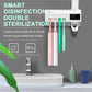 🚿 LIMITED-TIME 50% OFF! ✨ Wall-Mounted UV Toothbrush Sanitizer – 360° Sterilization, Human Induction & No-Drill Wireless Design – Cleaner Brushes, Fresher Bathroom