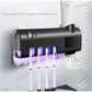 🚿 LIMITED-TIME 50% OFF! ✨ Wall-Mounted UV Toothbrush Sanitizer – 360° Sterilization, Human Induction & No-Drill Wireless Design – Cleaner Brushes, Fresher Bathroom
