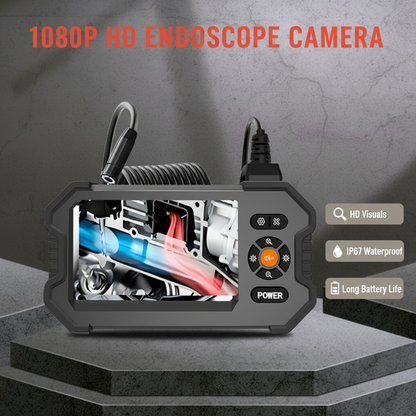 ⚡ Portable 1080P HD Endoscope Camera with 4.3" Screen – Waterproof, Handy, High‑clarity ✨