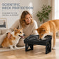 🎉 LIMITED TIME 50% OFF! 🐕 Elevated Dog Bowls with Slow Feeder & Stainless Steel Bowls – Ergonomic Adjustable Feeding Station – 3 Height Settings ✨