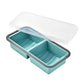 ⏳ LIMITED TIME 50% OFF! ⏰ Silicone Divided Meal Prep Container with Lid – Food-Grade Silicone, Smart Divided Design & Freezer-to-Oven Versatility 🥒🫑🥕✨