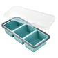⏳ LIMITED TIME 50% OFF! ⏰ Silicone Divided Meal Prep Container with Lid – Food-Grade Silicone, Smart Divided Design & Freezer-to-Oven Versatility 🥒🫑🥕✨