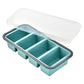 ⏳ LIMITED TIME 50% OFF! ⏰ Silicone Divided Meal Prep Container with Lid – Food-Grade Silicone, Smart Divided Design & Freezer-to-Oven Versatility 🥒🫑🥕✨