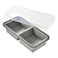 ⏳ LIMITED TIME 50% OFF! ⏰ Silicone Divided Meal Prep Container with Lid – Food-Grade Silicone, Smart Divided Design & Freezer-to-Oven Versatility 🥒🫑🥕✨