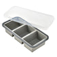 ⏳ LIMITED TIME 50% OFF! ⏰ Silicone Divided Meal Prep Container with Lid – Food-Grade Silicone, Smart Divided Design & Freezer-to-Oven Versatility 🥒🫑🥕✨