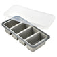 ⏳ LIMITED TIME 50% OFF! ⏰ Silicone Divided Meal Prep Container with Lid – Food-Grade Silicone, Smart Divided Design & Freezer-to-Oven Versatility 🥒🫑🥕✨