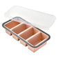 ⏳ LIMITED TIME 50% OFF! ⏰ Silicone Divided Meal Prep Container with Lid – Food-Grade Silicone, Smart Divided Design & Freezer-to-Oven Versatility 🥒🫑🥕✨