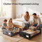 🎉 LIMITED TIME 50% OFF! 📦 Large-Capacity Underbed Storage Cart – Space-Saving, Heavy-Duty Steel Frame & 360° Glide Wheels – Declutter Your Bedroom ✨