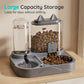 🐾 LIMITED TIME 50% OFF! 🥣 2-in-1 Pet Feeder & Water Dispenser – Automatic Gravity-Fed System, Large Capacity & Premium Safe Materials ✨